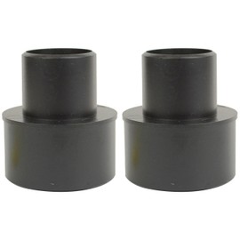 HASME 11318 3" x 2" Hose Adapter Replacement for Big Horn ABS Plastic Fits for Connect 3-Inch Hose to 2-Inch Hose, 2-Pack