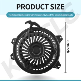 KINTLE 49088-0014 Recoil Starter Assembly for Kawa-saki FH381V FH430V FH451V FH480V FH500V, Recoil Replacement
