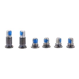 Bfenown 6pcs/Set Bottom Case Screws for MacBook Retina 13'' A1706 (EMC 3071, 3163) with Touch Bar, A1989 (EMC3214), A2251 (2018) (Gray)