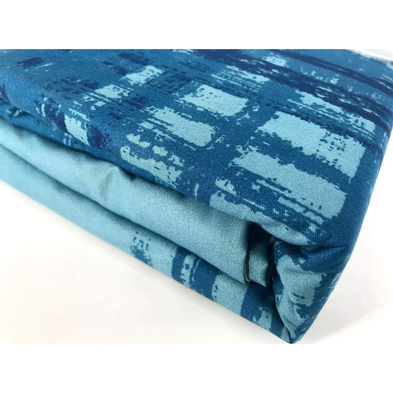Luxton Byron Aqua Teal Quilt Cover Set Single Size Turquoise