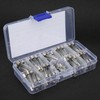 2Boxes Glass Tube Fuse Kit M6x30mm 0.5A‑30A Fast Acting Quick