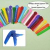 Orthodontic Ligature Ties Kit - 1040 Multi-Color Rubber Bands with