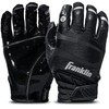 Franklin Sports Hi-Tack Premium Football Receiver Gloves - Black -