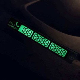 Glow-in-the-dark parking number plate, car accessory gift, glow-in-the-dark car parking number plate, phone number board, glow-in-the-dark parking board, woman in her 30s / 야광 주차번호판 차량용품선물 자동차주차번호판야광 폰넘버보드 야광주차판 30대여성