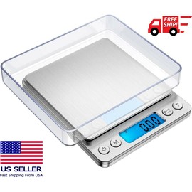 MagicTek Digital Scale 2000g x 0.1g Jewelry Gold Silver Coin Gram Pocket Size Herb Grain