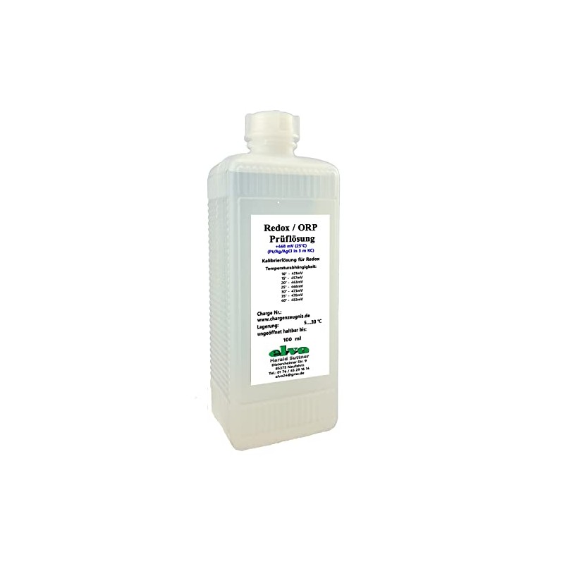 Redox ORP 468mV 100ml Calibration Solution Buffer Solution