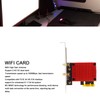 Wireless PCIe Card 3000Mbps Gigabit 2.4G 5G Dual Band Wireless