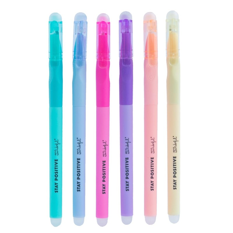 Mr.Wonderful Erasable Ballpoint Pen for Writing and Repeating