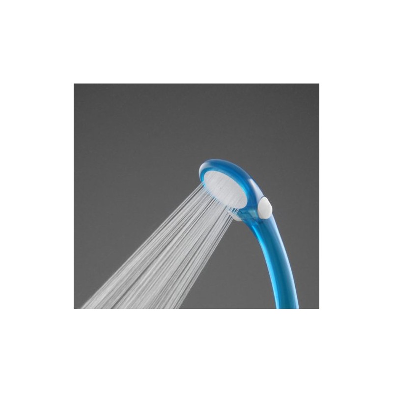 SANEI PS39631-80XA-CB6 Showerhead, Chamoisy, Water Saving, Hand Stop, Skeleton Blue