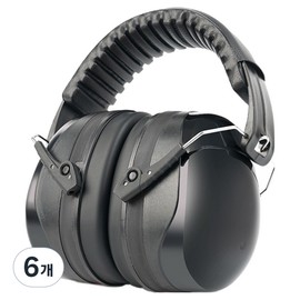 Affectionate Life Jeonggam Life Soundproof Noise Reduction Earplugs for Study and Sleep, Black, 6 Pieces, 1 Pack / 정감생활 방음 소음방지 학습 수면용 귀마개 검은색, 6개, 1개입