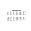 Mytoptrendz® Pack Of 12 Invisible Clear Transparent Ring Clip Ring