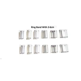 Mytoptrendz® Pack Of 12 Invisible Clear Transparent Ring Clip Ring Guard Size Adjusters In Assorted Size