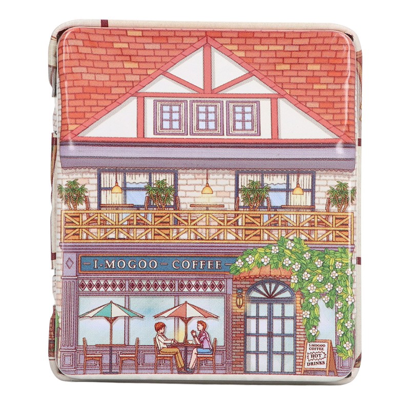 Metal Music Box Cute Exquisite Small House Design Mini Portable