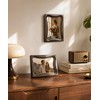 Afuly 5x7 Wood Picture Frame MCM Walnut Wooden Photo Frame