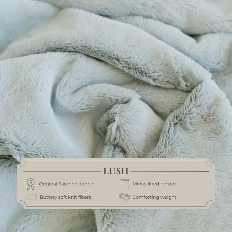 SARANONI Oversized Luxury Blanket | Breathable Super Soft, Lush, Plush
