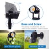 SUNVIE 120V Spot Lights Outdoor LED Landscape Lighting 12W AC