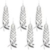 6Pcs Bird Repellent Spiral Reflectors Bird Deterrent Reflective Wind Spiral