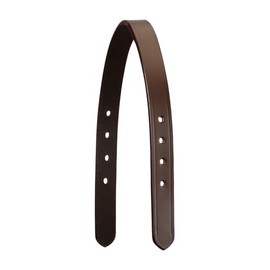 SIE Replacement Leather Crown Pieces for Breakaway Safety Halters 24-inch (Brown)
