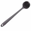 Estropajo de silicona para el cuerpo, cepillo de ducha de