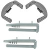 UTIZ Dishwasher Front & Rear Rail End Caps Basket Runner