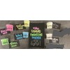 Embossing Powder Bundle -Blue, Green, Pink, Yellow Neon, Glow Up