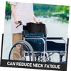 KOMBIUDA Wheelchair Neck Support Pillow Adjustable Headrest for Seniors Elastic