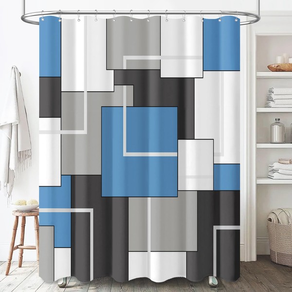 BTTN BTTN Stall Fabric Shower Curtain - 54 x 78