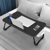 Fayquaze Laptop Bed Table, Portable Foldable Laptop Bed Desk with