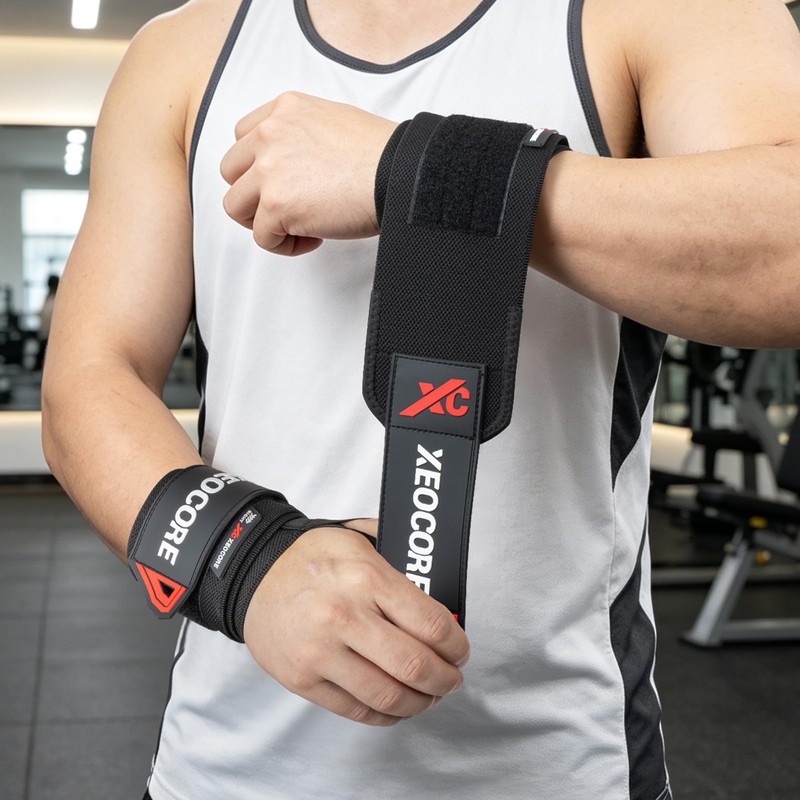 XEOCORE TORQUE 24" Weightlifting Wrist Wraps – Premium Heavy Duty