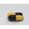 Empty Gelatin Capsules Size 0 Dark Yellow/Black (1000)