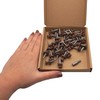 SKIR'CO Pack of 40 Roofing Screws 4.8 x 28 mm