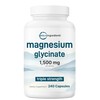 Triple Strength Magnesium Glycinate 1,500mg Per Serving, 240 Capsules |