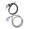 Shampoo Bowl Faucet 70cm Pipe 120cm Soft Hose Shampoo Bed