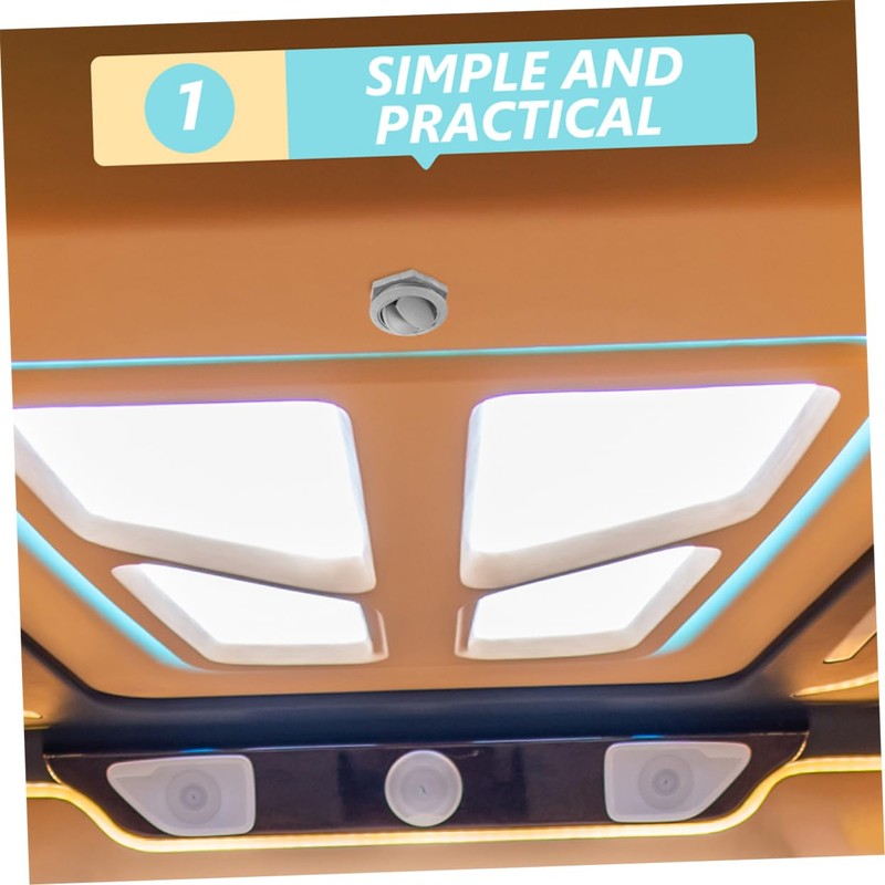 CHILDWEET 2pcs Round Air Vent Covers for Rv and Bus