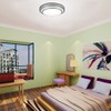 ZHMA LED Flush Mount Ceiling Light,12W, 20 * 20 *