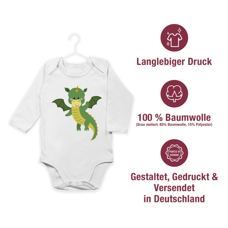 Shirtracer - Baby Bodysuit Long Sleeve Girl Boy - Animal