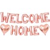 DazzJoy Welcome Home Balloons Rose Gold