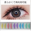 【Bookwarm】まつげパーマ ロット ， まつ毛パーマ ロッド ，セルフまつげパーマ用 シリコンロッド 5サイズフルセット - 安全・無毒・再利用可能！初心者でも簡単、個人・サロン兼用のまつ毛リフティングクッション，さまざまな色をご用意。