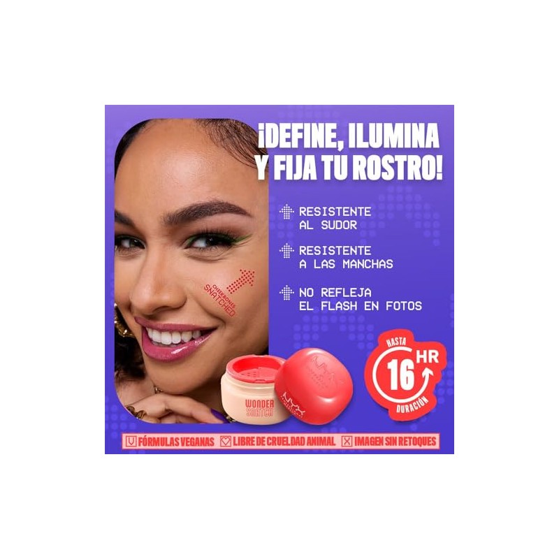 Nyx Professional Makeup, Wonder Snatch Powder. Polvo suelto fijador de