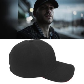 Adjustable EMF Blocking Cap, Adult Size Radiation WiFiShielding Protection Hat, Unisex Black Baseball Cap