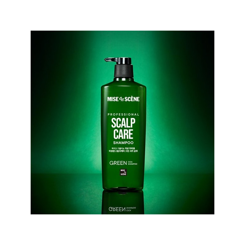 Mise-en-scène Scalp Care Green Cica Shampoo 680ML / 미쟝센 스칼프케어