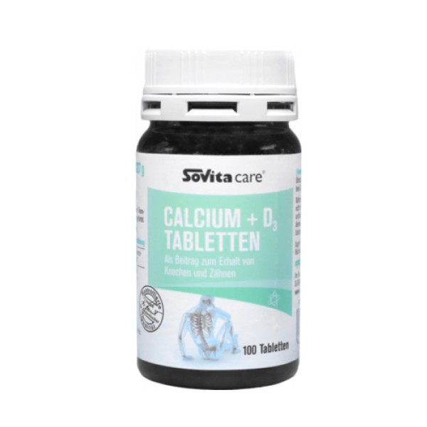 SoVita Care Calcium + D3 Tablets 100 tab
