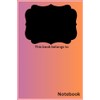 Notebook: Cool Chalkboard Label Notebook, 120 Pages, Great for all