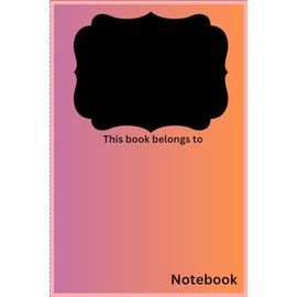 Notebook: Cool Chalkboard Label Notebook, 120 Pages, Great for all Students and Teachers