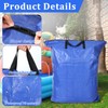 HFYZZ 39" x 47" Inflatable Bounce House Flat Storage Bag,