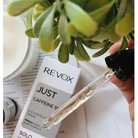 REVOX B77 - Just Caffeine 5%, 30 ml, Sérum Contorno Ojos, Elimina Ojeras y Bolsas, Efecto Tensor, Reduce Signos de Fatiga, Revitaliza la Mirada, Piel 