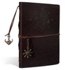Joy & Inspiration PU Leather Notebook A5 Dark Brown Refillable