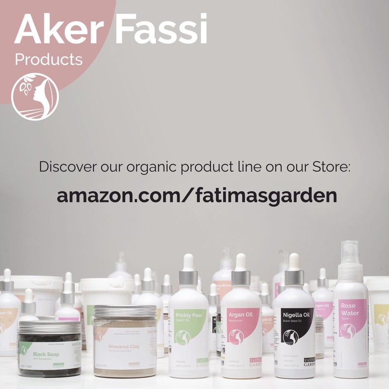 Fatima's Garden Natural Aker Fassi Powder with Pomegranate Bark -