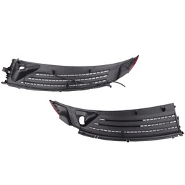 ADVANCE IGNITION Upgraded Outer Exterior Windshield Window Wiper Cowl Cover Panel Set 2pcs Compatible with Ford Lincoln 04-08 F-150 06-07 Mark LT Left and Right 2004 2005 2006 2007 2008
