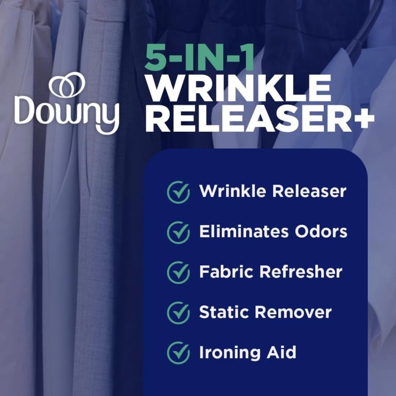 Downy Wrinkle Releaser Spray Travel Size 3oz 2 Pack Odor